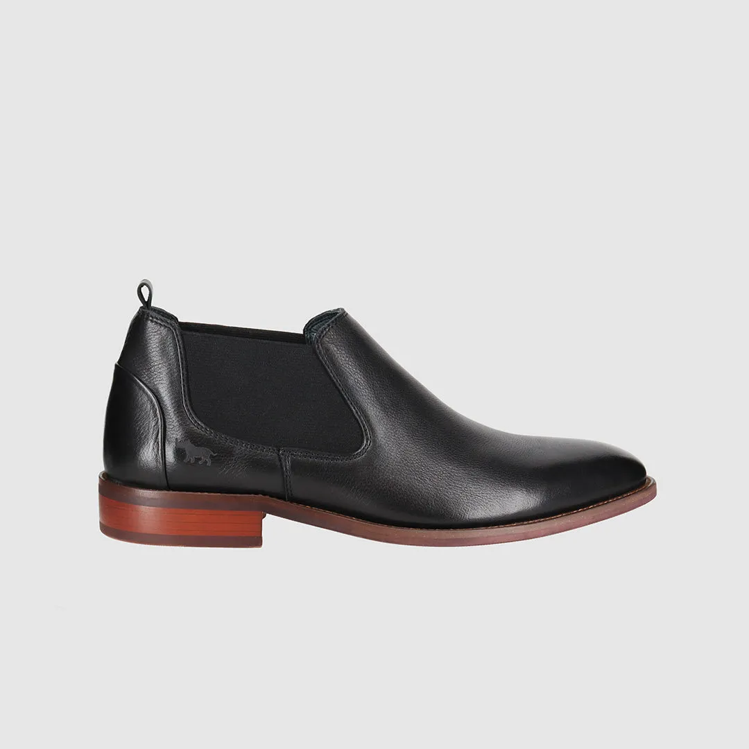 Luis Chelsea Boots Black Ceremony Fit