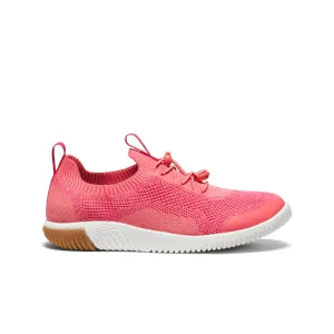 Breathable Lining Big Kids' KNX Knit Sneaker  |  Dubarry/Star White