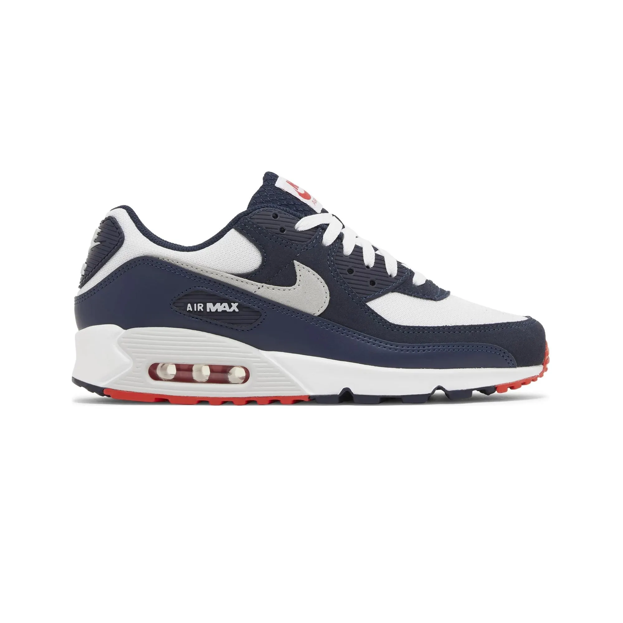 Air Max 90 'Obsidian Track Red' (2023) Quick Drying Work Commute