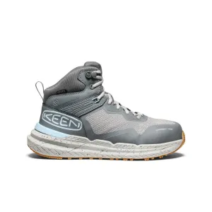 Women's Synchro Waterproof Work Boot (Carbon Toe)  |  Steel Grey/Gum Effortless Sandal Fit Firm
