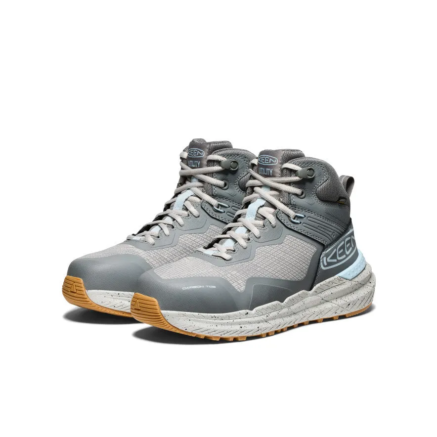 Women's Synchro Waterproof Work Boot (Carbon Toe)  |  Steel Grey/Gum Comfortable insoles Anti Slip Feature