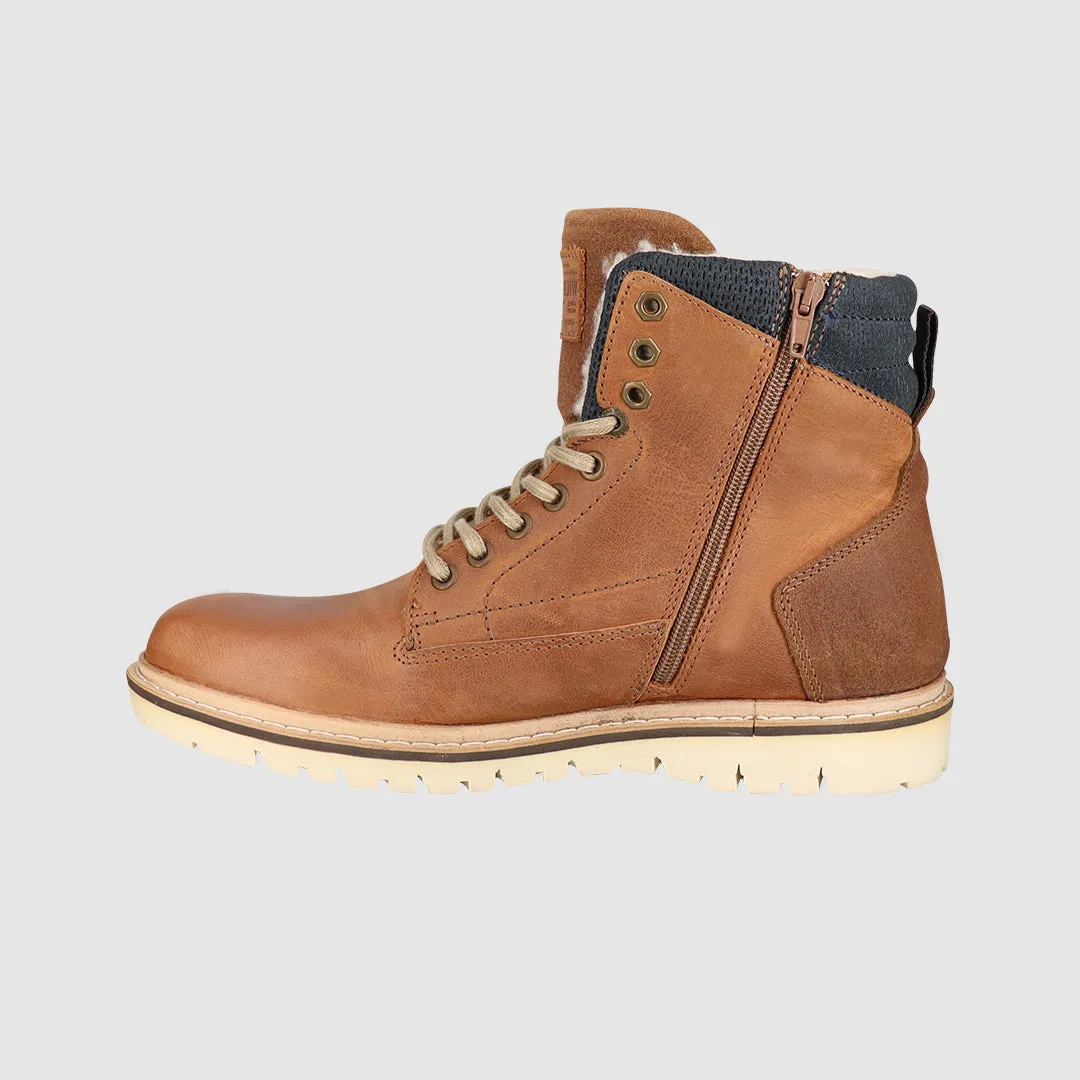 Reinforced Form Weekend Wanderer Wilder Lace Up Boots Tan