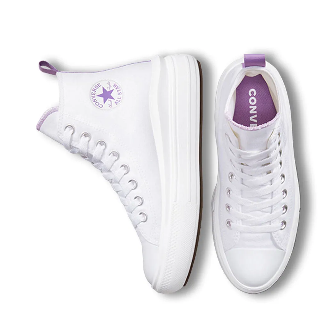 City Run Converse - Kids' (Junior) Chuck Taylor All Star Move High Top Shoes (A03667C)