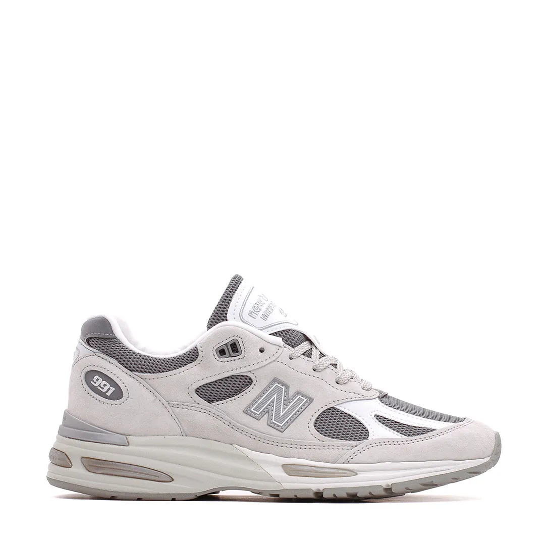 New Balance Unisex 991v2 Nimbus Cloud Made In UK U991LG2 Cotton Touch
