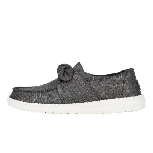 Autumn Cool Wendy Bow Shimmer - Black