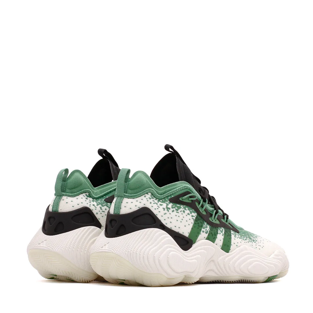 Adidas Basketball Men Trae Young 3 White Green IE2703 mesh construction