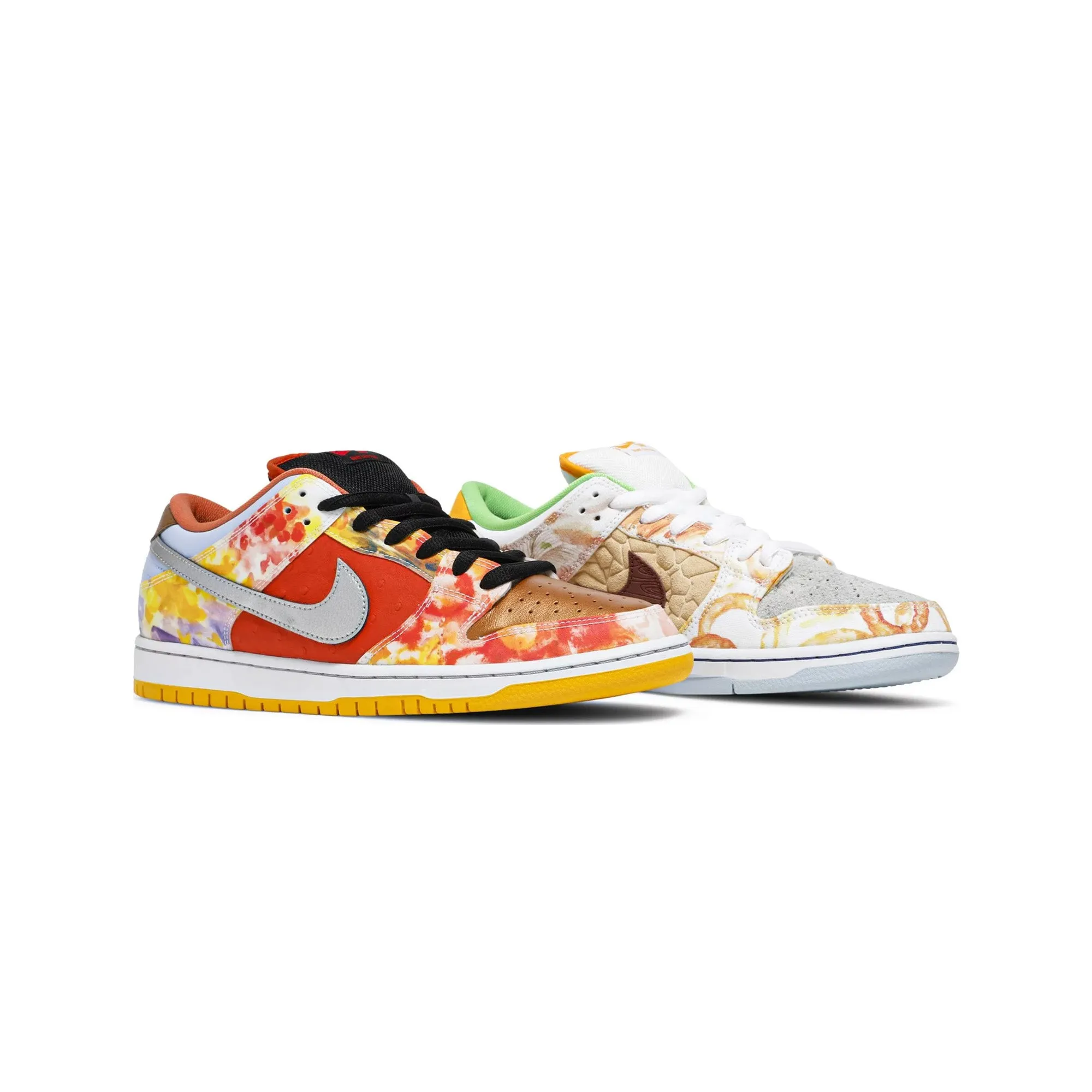 Nike SB Dunk Low 'Street Hawker' (2021) Fire Red Supportive Core Active People