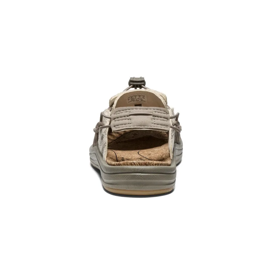 Soft Slide Strong All Gender UNEEK II Convertible Canvas Sneaker  |  Brindle/Natural