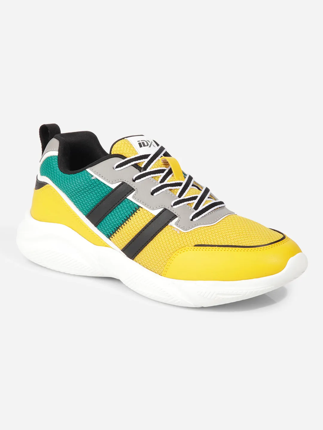 Stay Dry Sophisticated piece Men's Yellow Colourblocked Sneakers IX7135