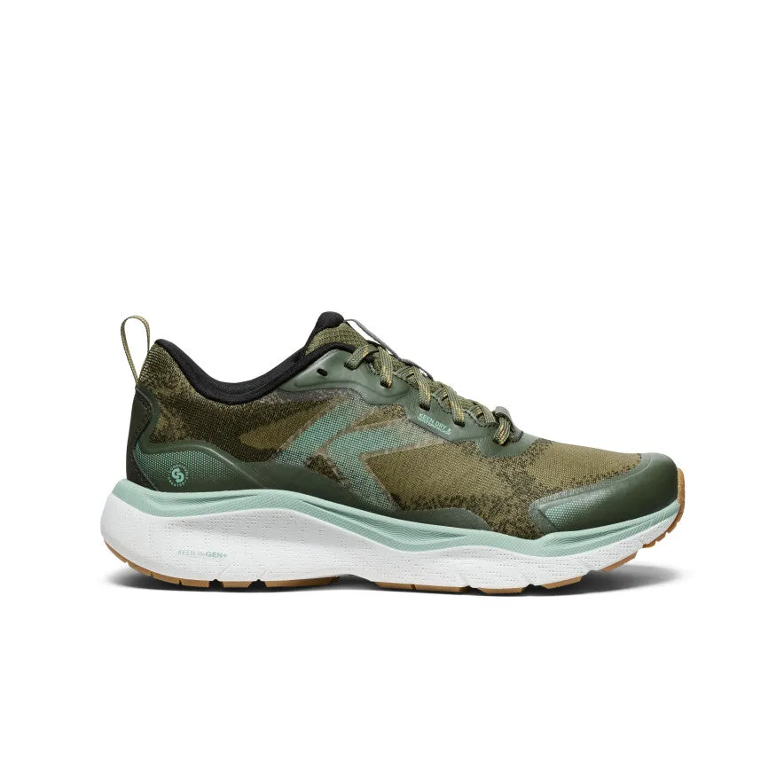 Women's Leiki Waterproof Hiking Shoe  |  Winter Moss/Granite Green Durable Shell Hiking Trails
