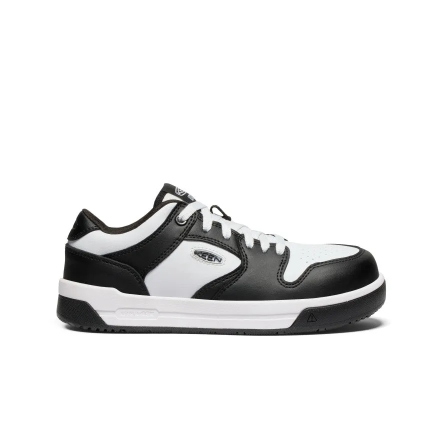 Women's Overton Work Shoe (Carbon Toe)  |  Star White/Black Seamless Comfort River Crossing