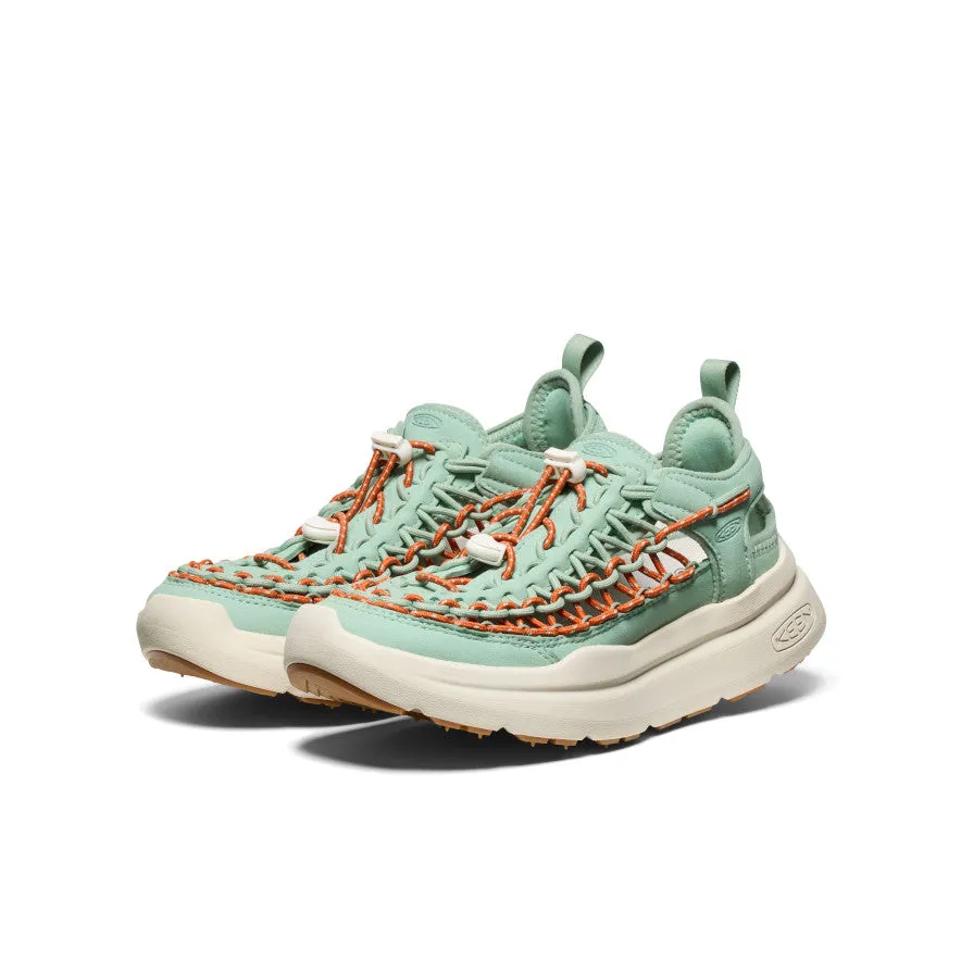 Grippy Outsole Mountain Climber Women's UNEEK WK Sneaker  |  Granite Green/Birch