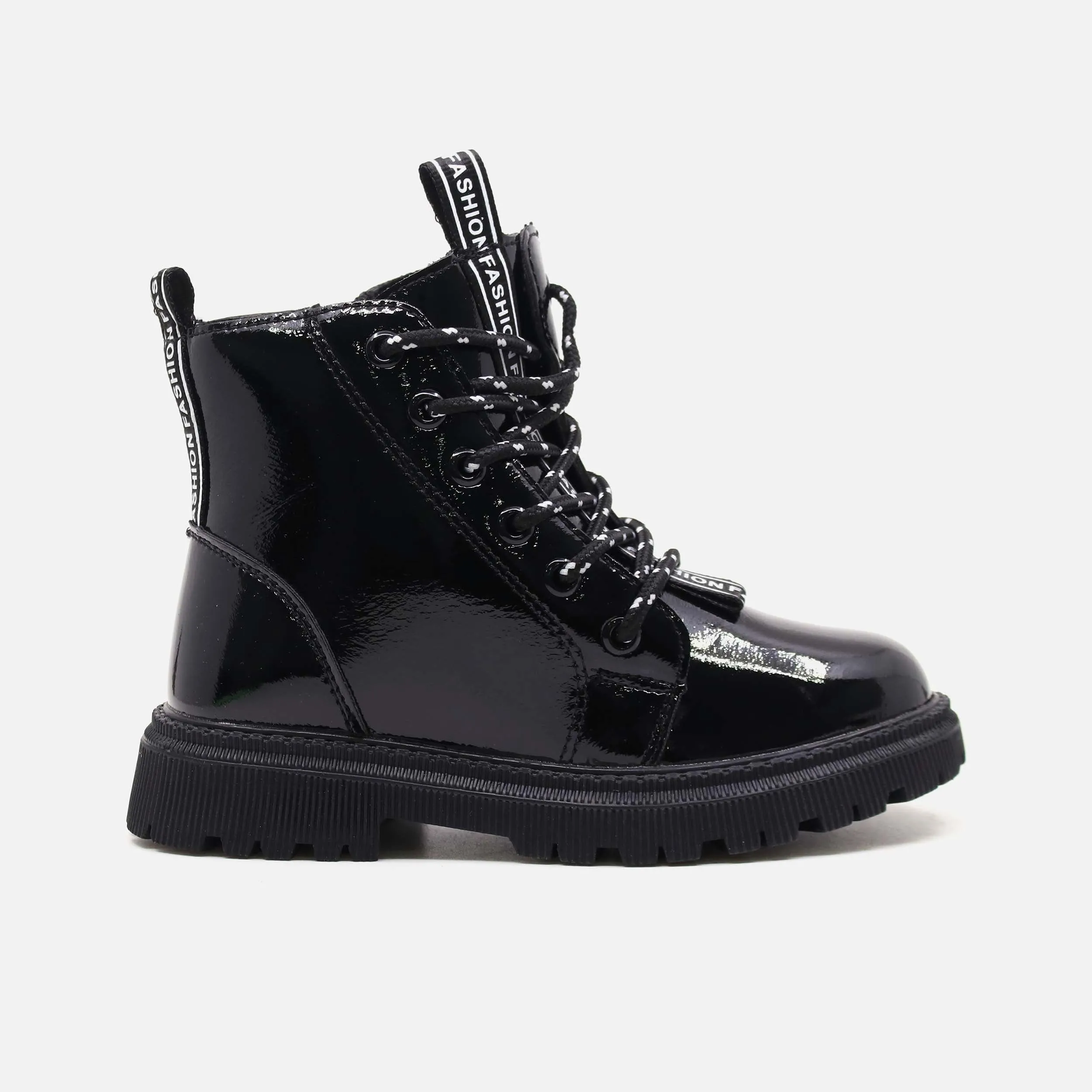 GIRLS CASUAL LACE-UP BOOTS Outdoor Gear Mud Resistant Rainy Days