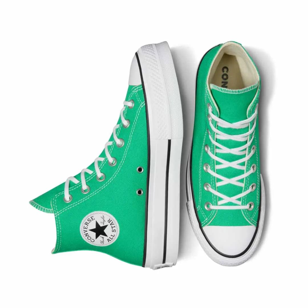 design Lift Up Converse - Women's Chuck Taylor All Star Lift Platform High Top Shoes (A09393C)