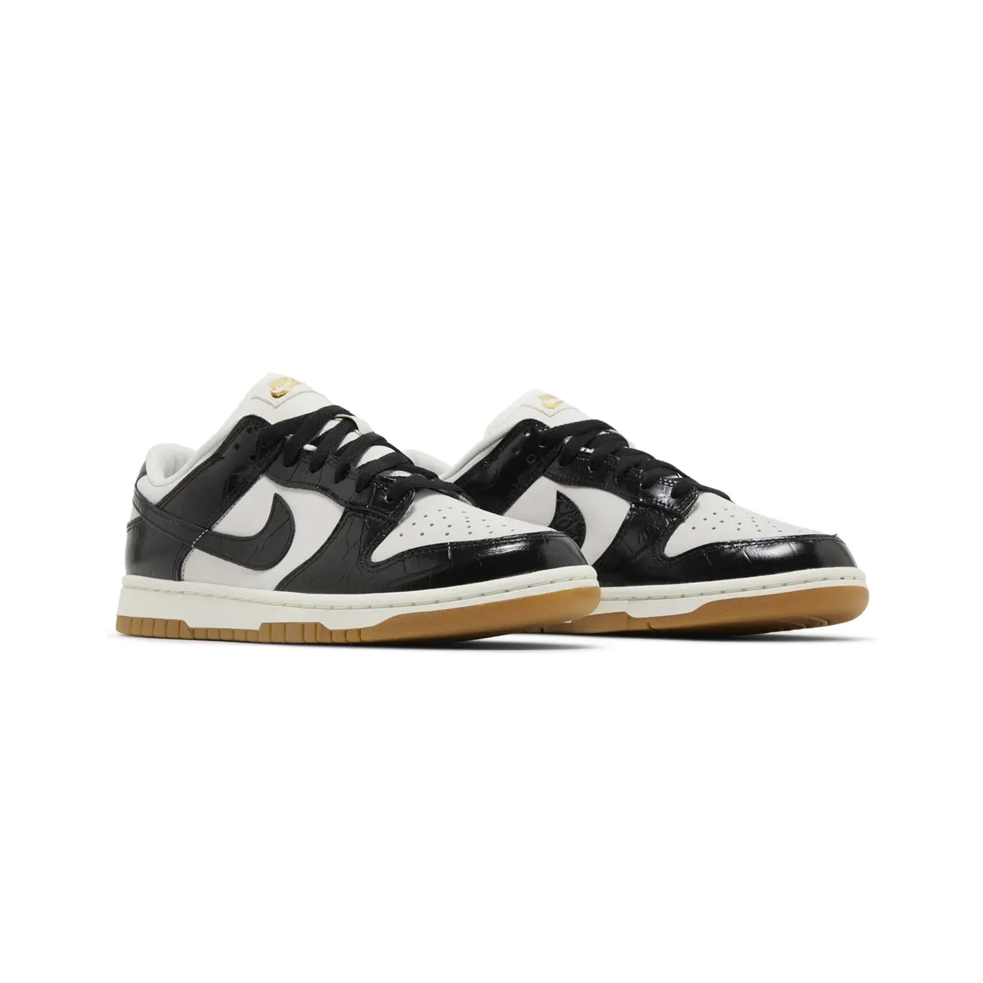 Cushioned Base Health Focused Padded Tongue Nike Dunk Low LX 'Black Croc' Women's (2024)