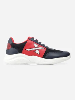 Men's Navy Red Active X Sneakers IX7134 Lateral Stability Guide