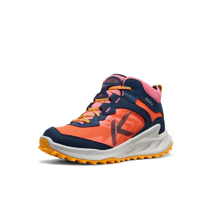Big Kids' Zionic Waterproof Boot  |  Naval Academy/Nasturtium Anti Odor Easy To Clean