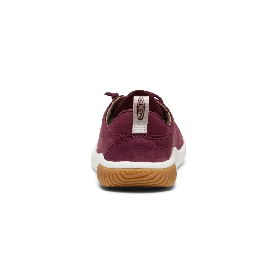 Hypoallergenic kids' stuff Little Kids' KNX Leather Sneaker  |  Fig/Star White