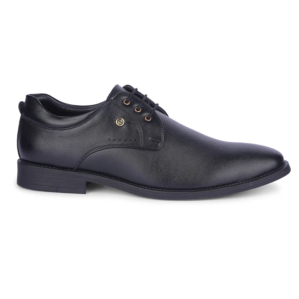 Modern Shade Healers By Liberty Mens SAGAR-16 Black Formal Lacing Shoes