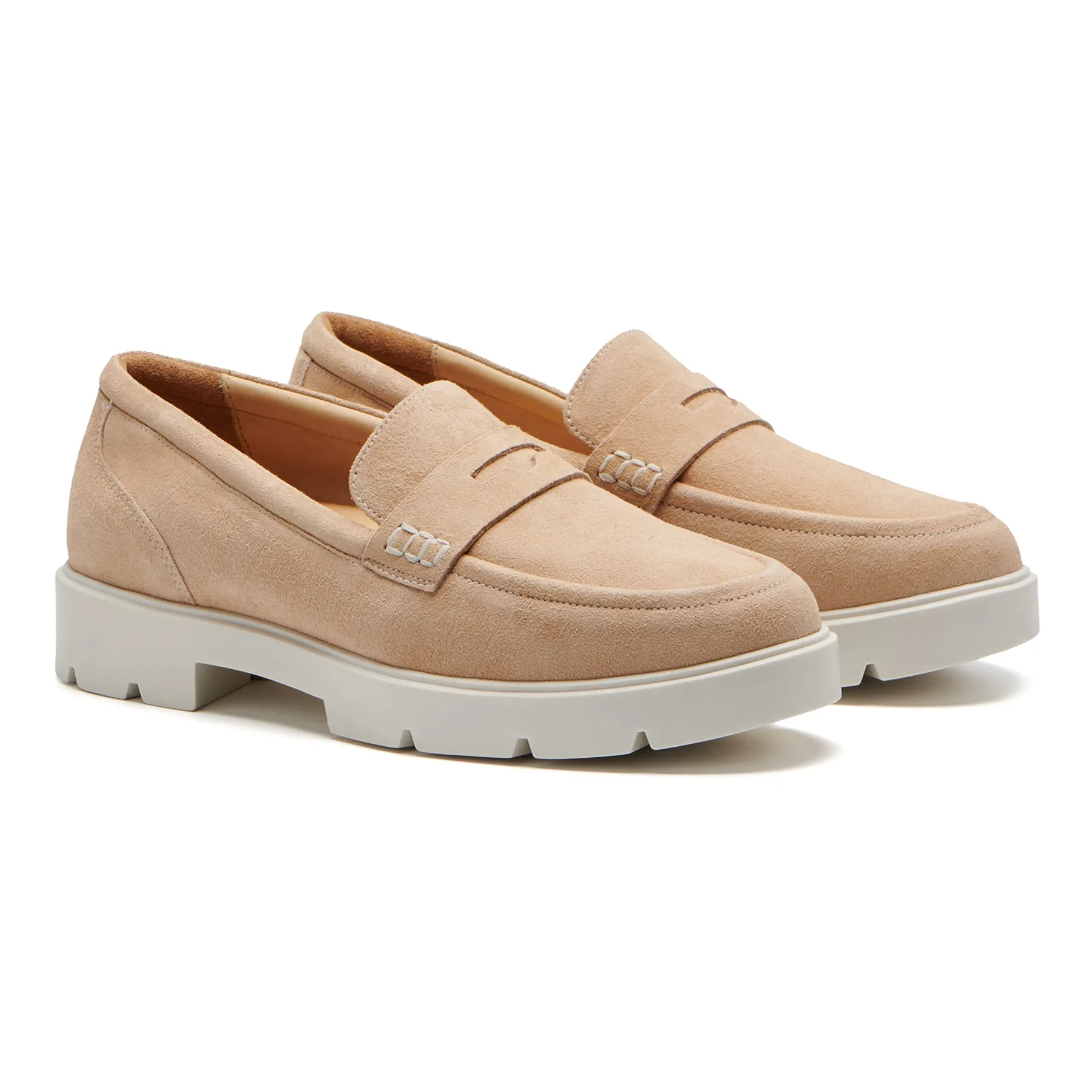 Boulevard Loafer Metatarsal Free Movement Plain Tone