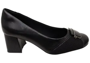 Comfortflex Renee Womens Leather Comfortable Heels Made In Brazil Refined Cut