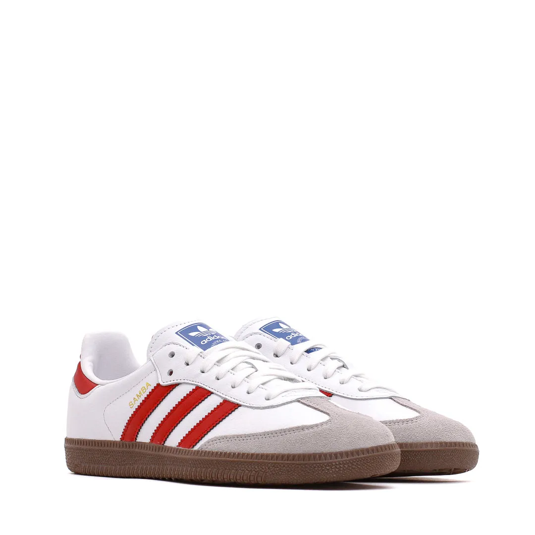 Adidas Originals Samba OG White Red IG1025 Calm Tone Antique Glow