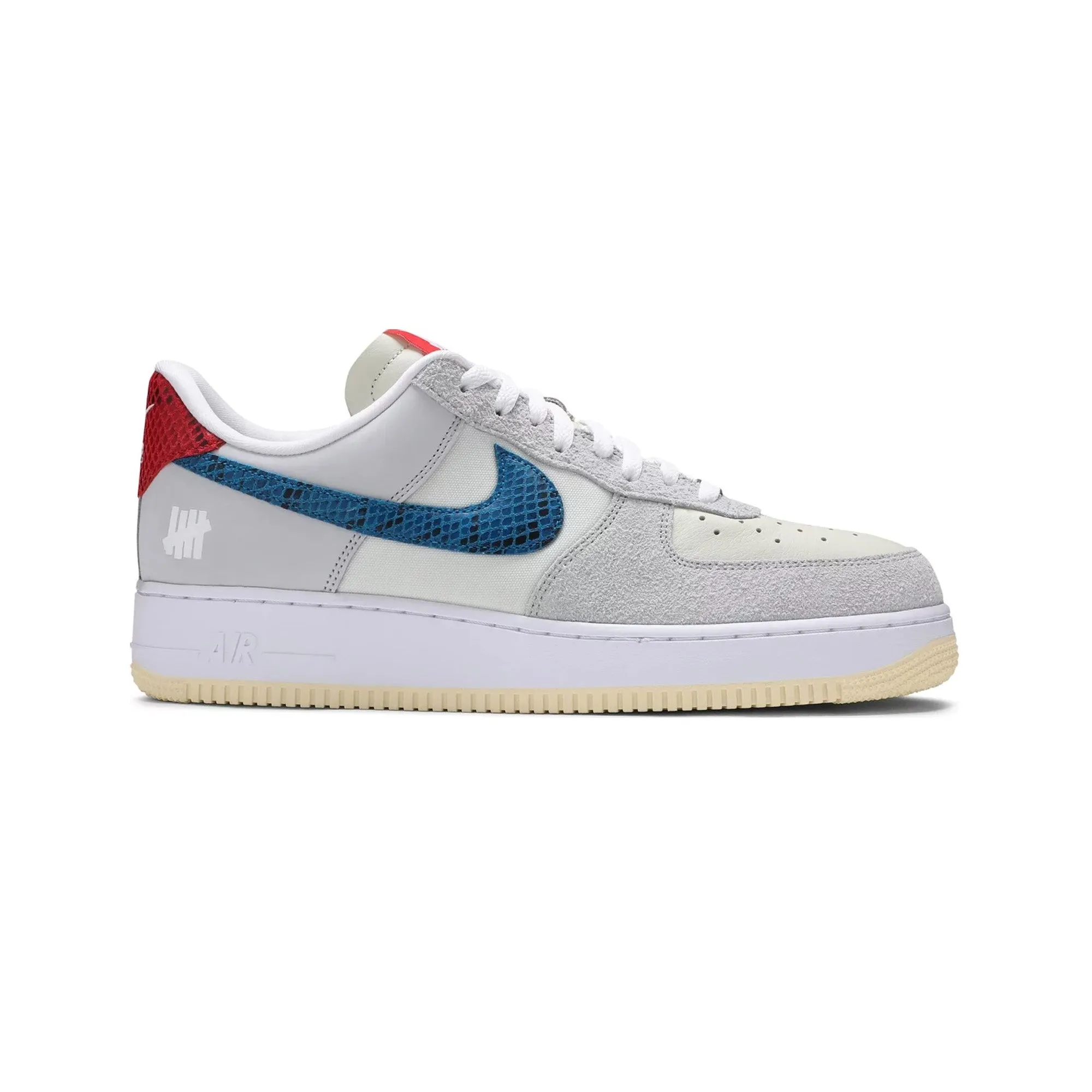 Autumn Tone Nike Air Force 1 Low SP Undefeated 5 On It Dunk Vs. AF1 'Grey Fog' (2021)