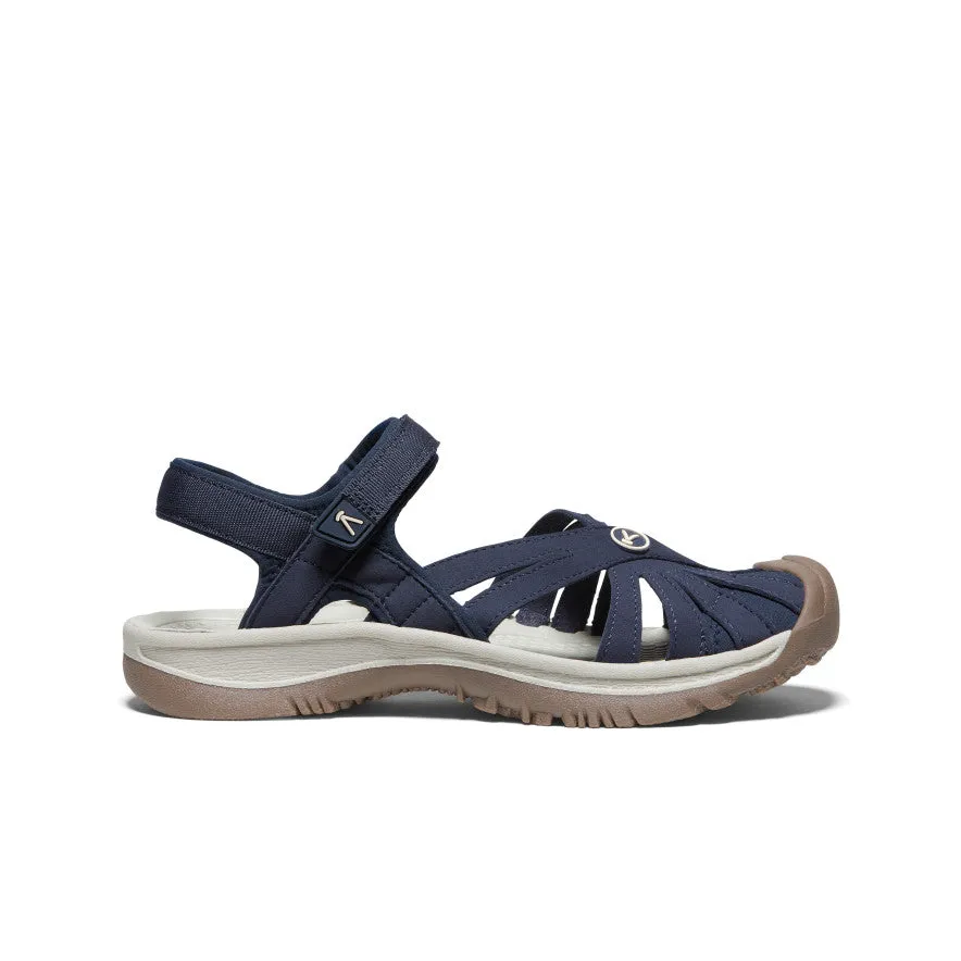 Women's Rose Sandal  |  Navy Injection Molded Construction