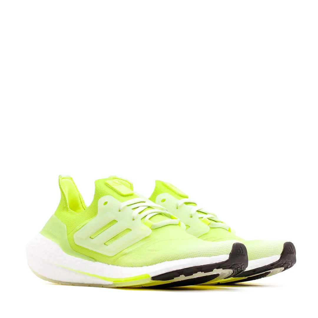 Leather Adidas Running Men Ultraboost 22 Yellow GX5557