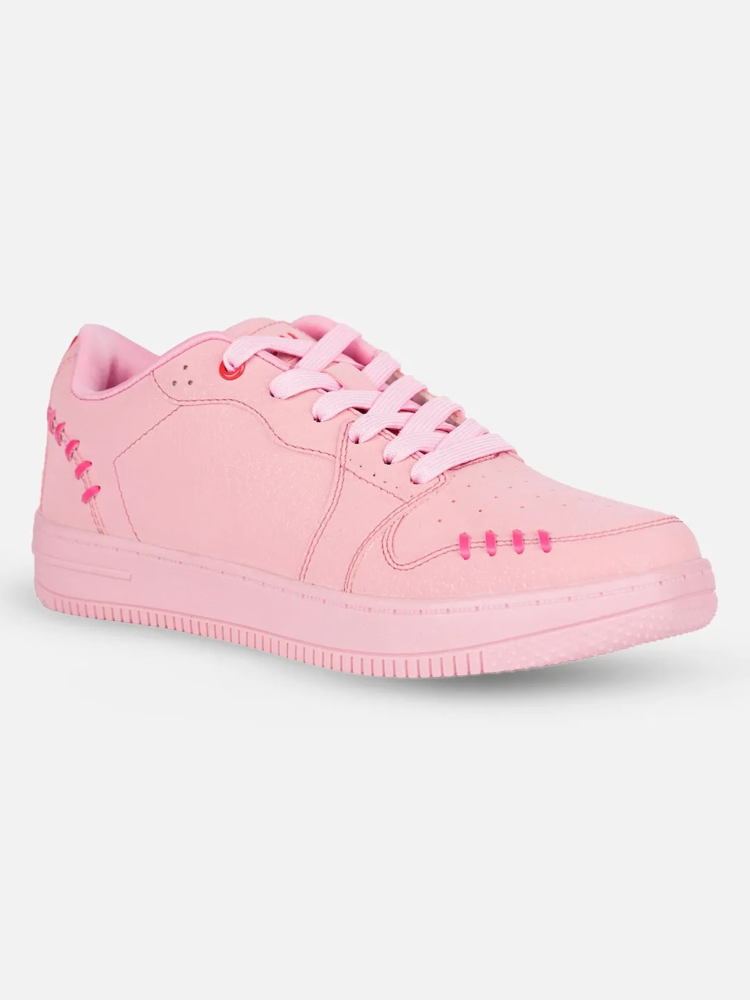 Women's Pink Platform Sneakers (IU1013) Every Terrain