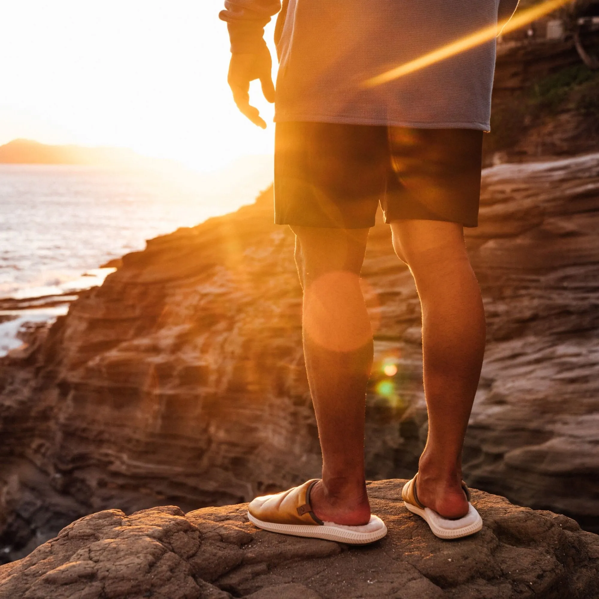 Mua 'Ili - Golden Sand / Bone Cushioned Ankle Smart Design