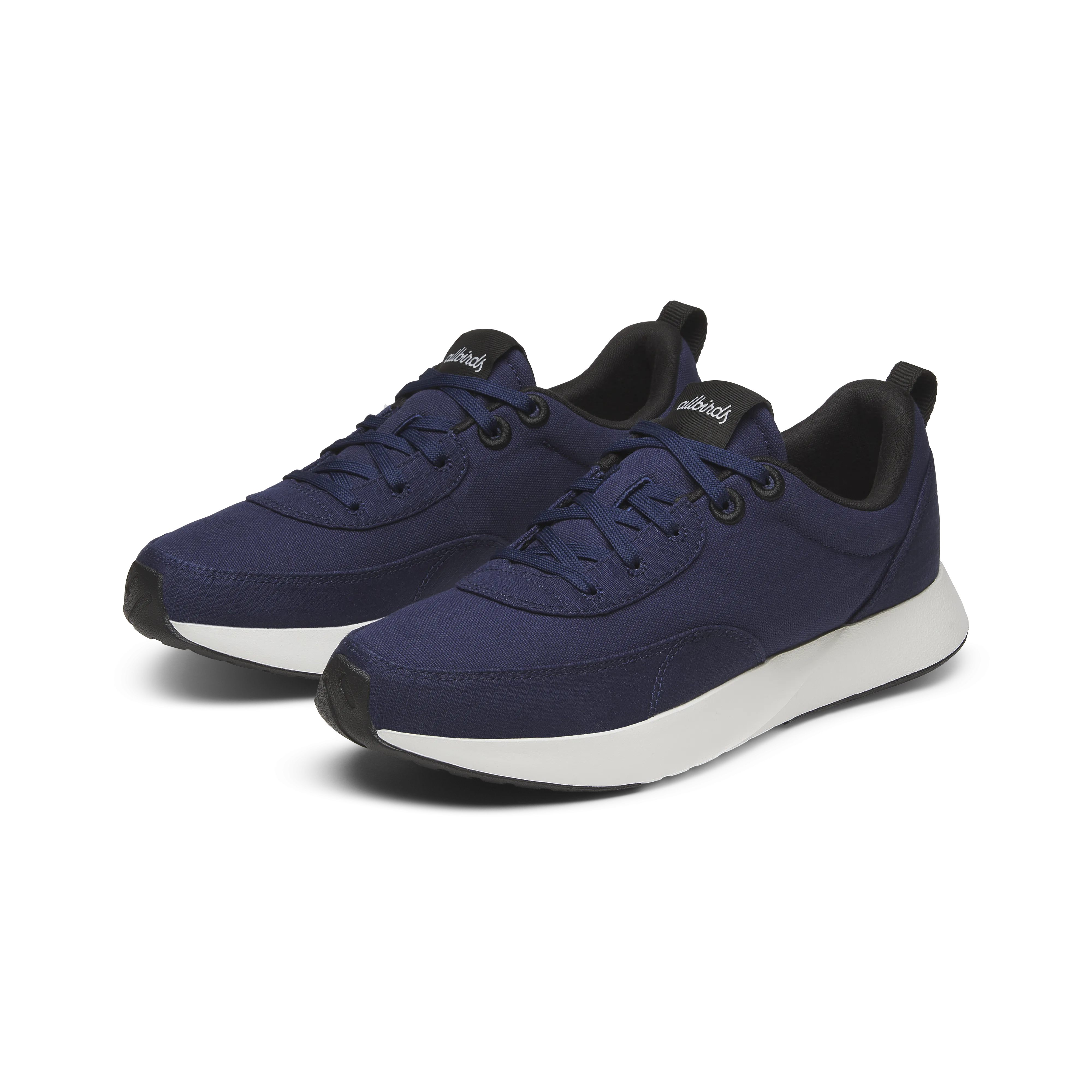 Women's Courier - Deep Navy (Natural White Sole) Trend-setting wear Quick Lace Toggle