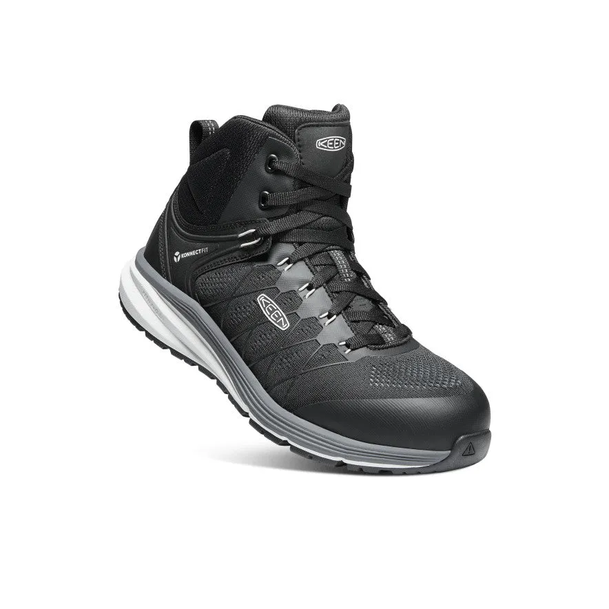 Elastic laces Men's Vista Energy Mid (Carbon Toe)  |  Vapor/Black