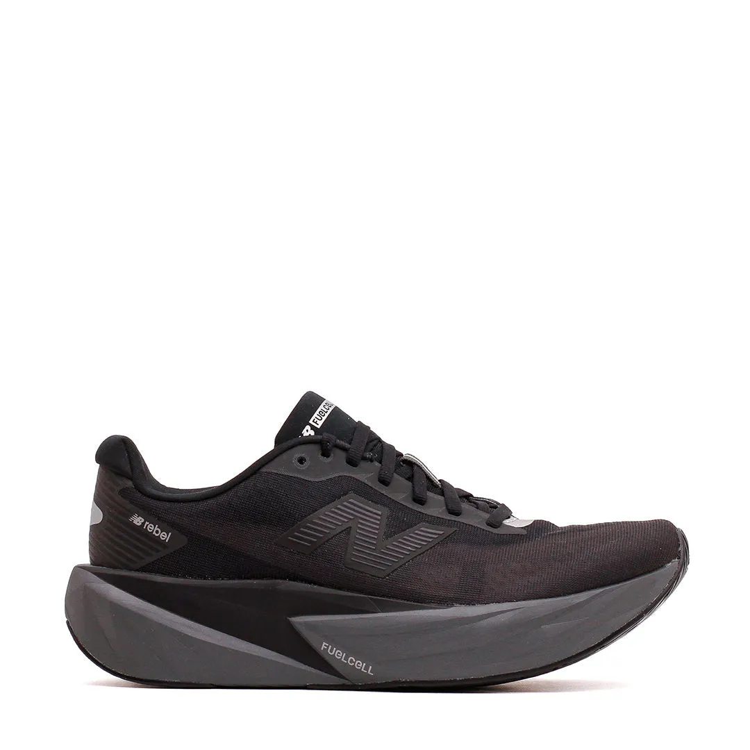 Trend Glow New Balance Women FuelCell Rebel v5 Black Castlerock WFCXLO5