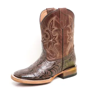 Arch Cushion Tanner Mark Tooled Children's Boot