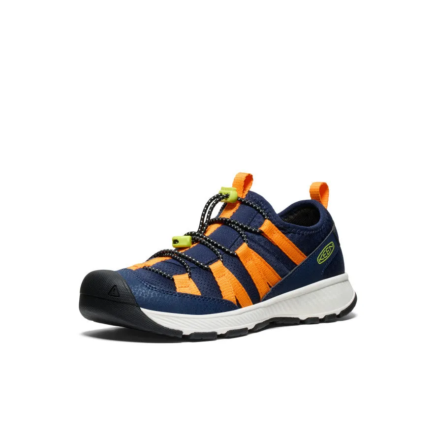 Fall kids' attire Big Kids' Motozoa Sneaker  |  Naval Academy/Bright Marigold