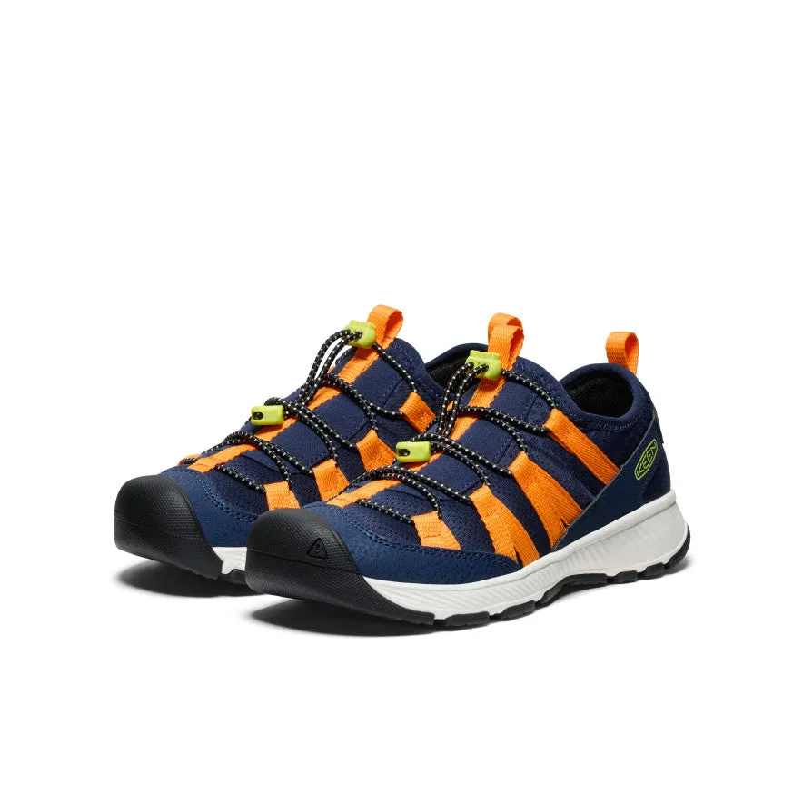 Fall kids' attire Big Kids' Motozoa Sneaker  |  Naval Academy/Bright Marigold