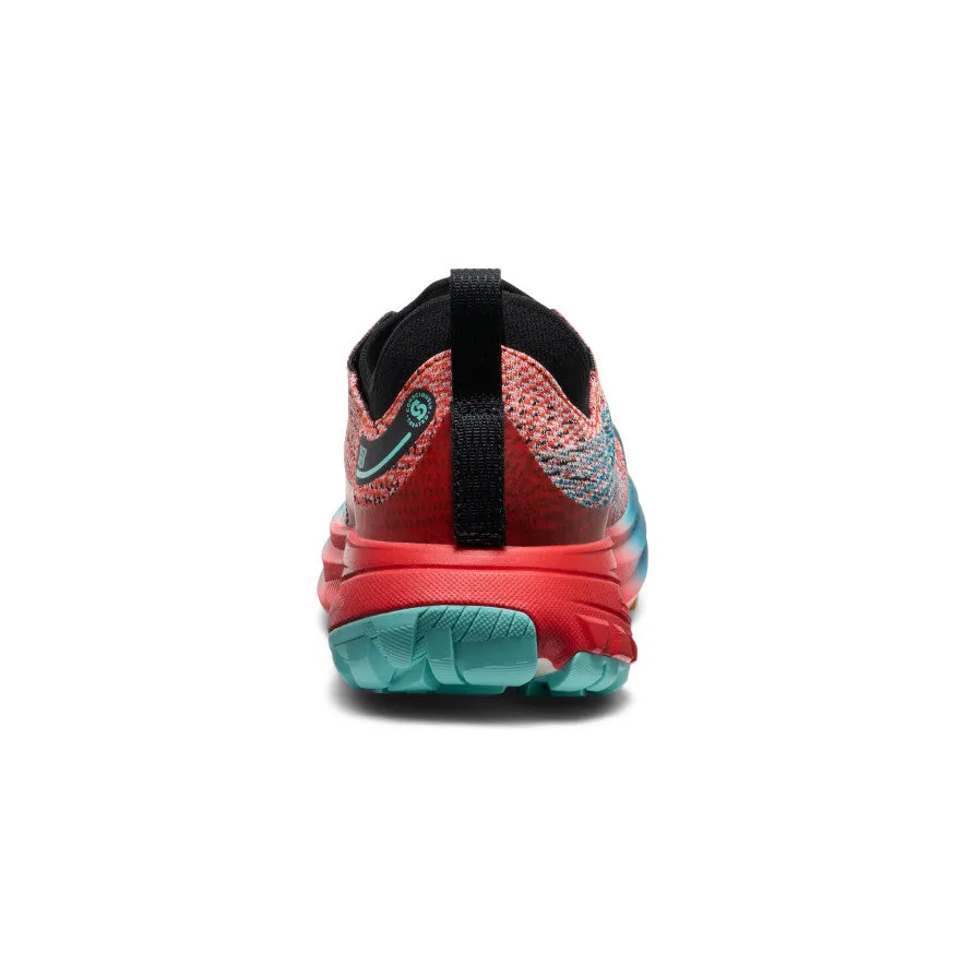 Women's Seek Trail Running Shoe  |  Grenadine/Ocean Depths Fitness Enthusiast Mountain Side