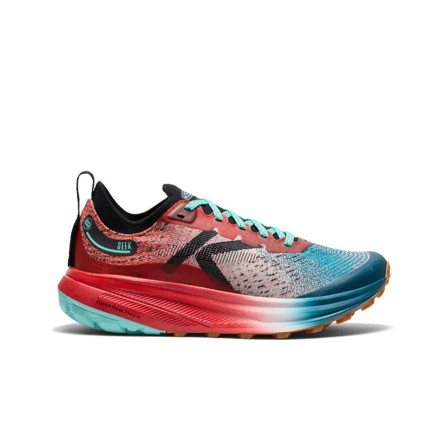 Simple Slip Fit Sandal Women's Seek Trail Running Shoe  |  Grenadine/Ocean Depths