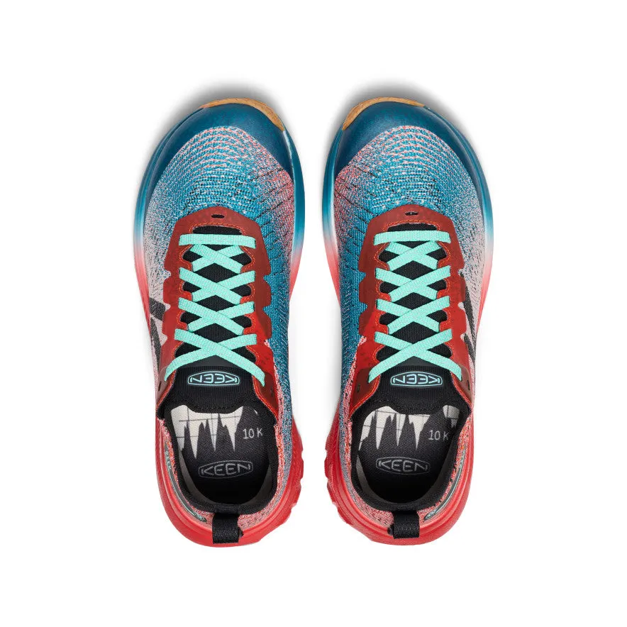 Women's Seek Trail Running Shoe  |  Grenadine/Ocean Depths Breathable Remote Hiking