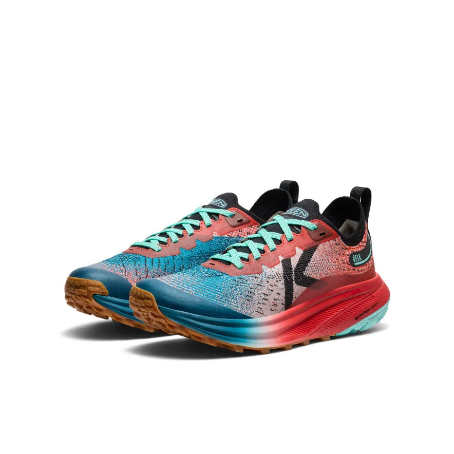 Women's Seek Trail Running Shoe  |  Grenadine/Ocean Depths Flexible Strap