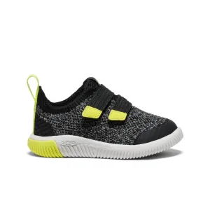 Kids' casual shoes Toddlers' KNX Knit Double Strap  |  Black/Evening Primrose