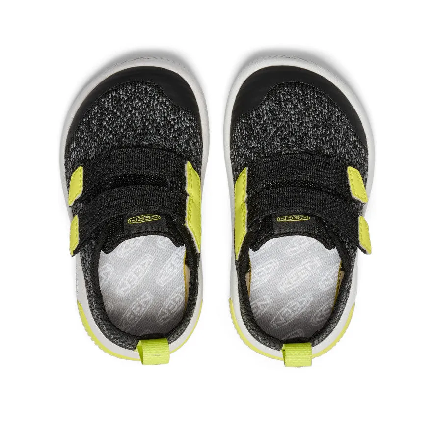 Toddlers' KNX Knit Double Strap  |  Black/Evening Primrose Dancing - related kids' shoes Cute kids' outfits