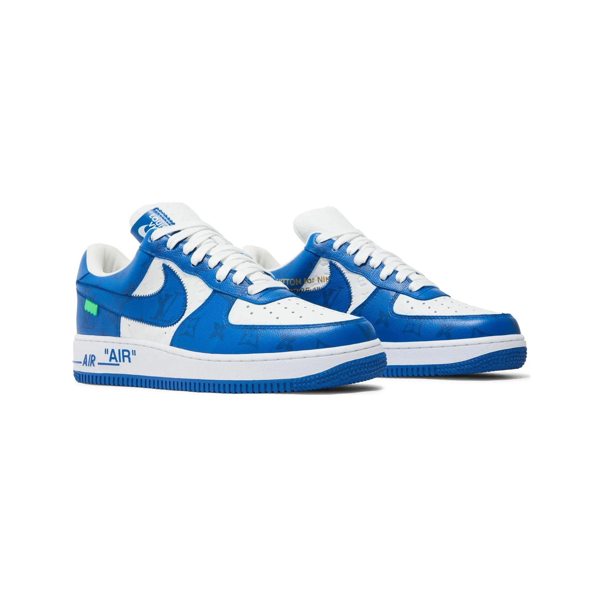 Kids Fun Comfort Grip Air Force 1 Low x Louis Vuitton x Virgil Abloh 'White Royal' (2022)
