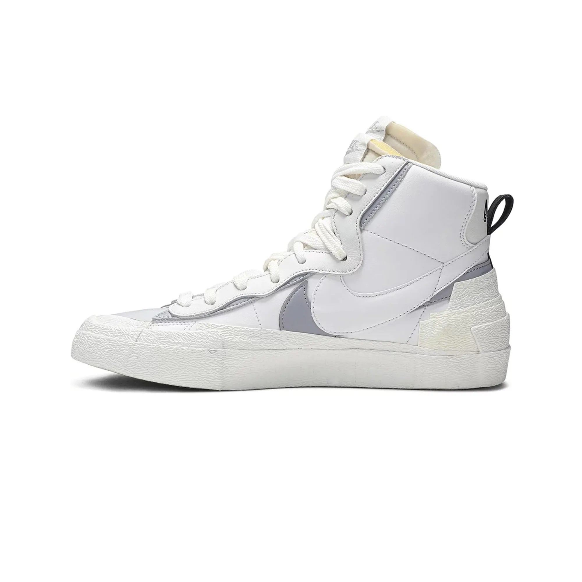 Stage Pop Durable Build Trail Running Blazer Mid x Sacai 'White Grey' (New)