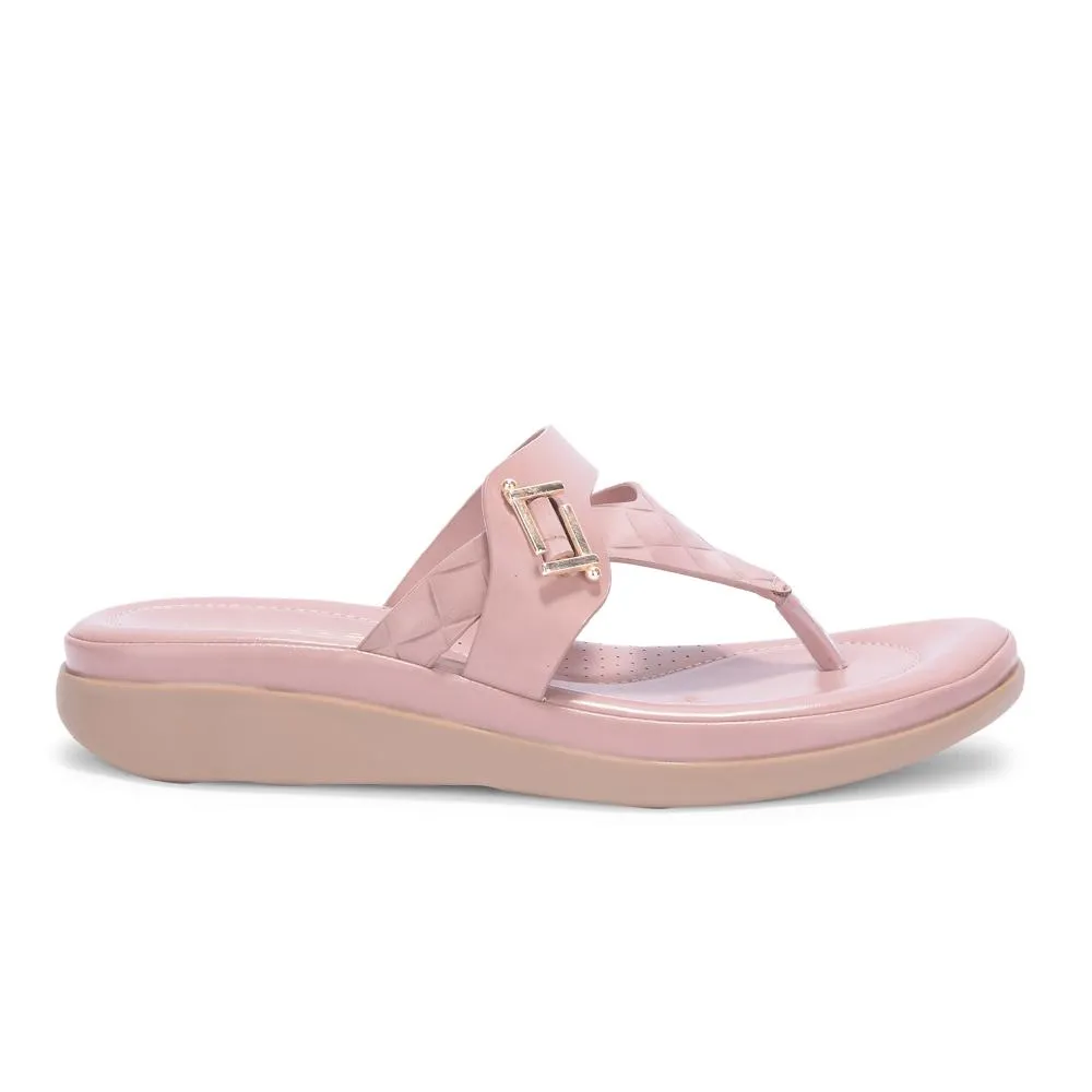 Senorita By Liberty Women JD-13 Peach Casual Slipper Step Light