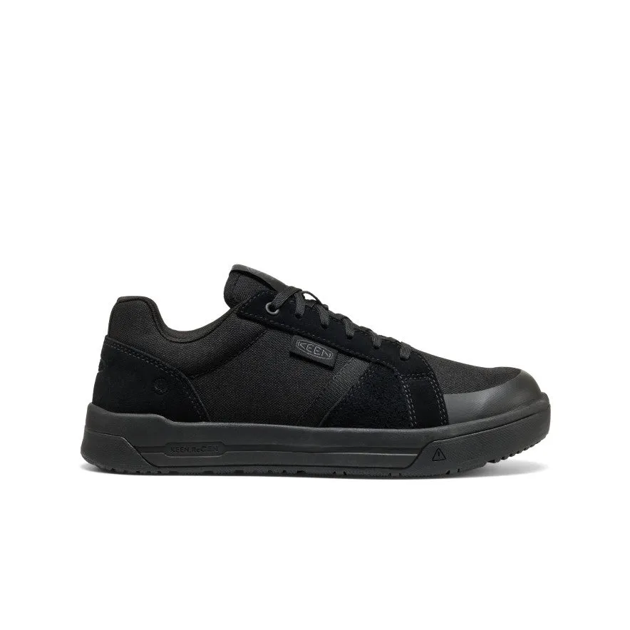 Men's Kenton ESD Work Shoe (Soft Toe)  |  Black/Black Knit Material