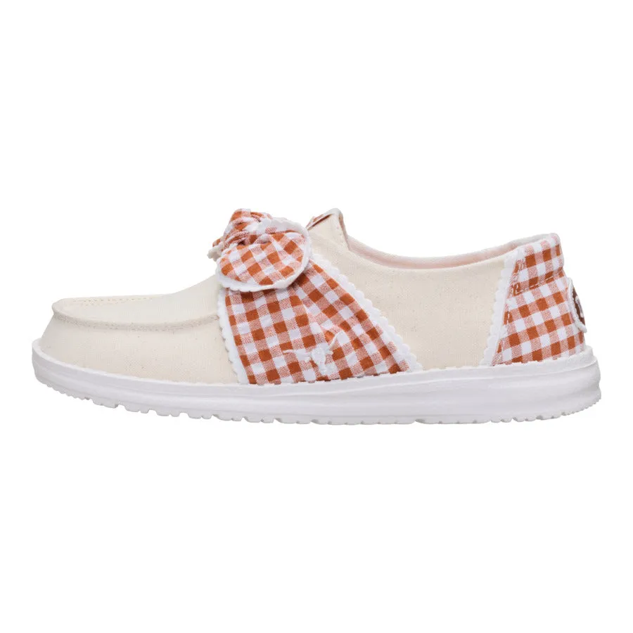 Quick Life Wendy Bow Texas Longhorns - Wheat/Burnt Orange