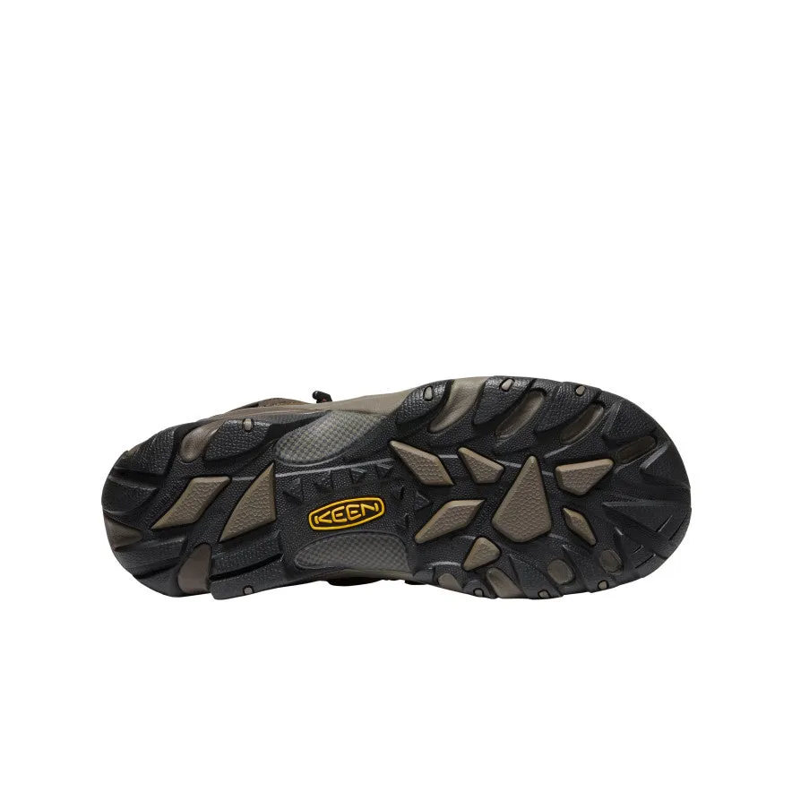 Men's Lansing Mid Waterproof (Steel Toe)  |  Cascade Brown/Brindle Snug fit