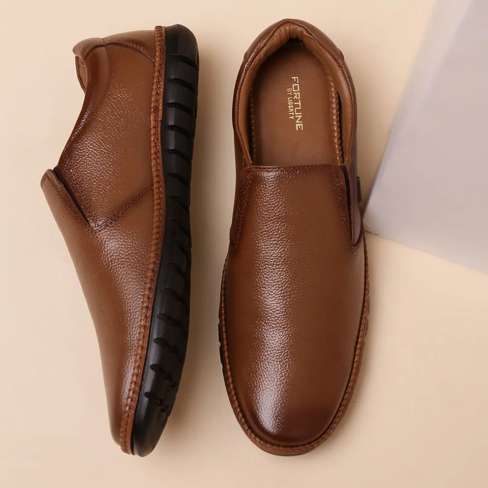 Fortune (TAN) Casual Slip on Shoes For Men BRL-11 By Liberty Bride Pair Light Pace